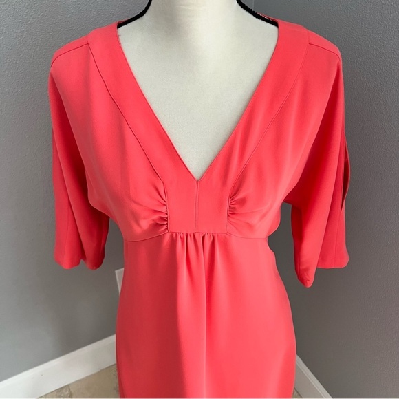 Trina Turk Coral Mini Dress - Picture 2 of 14
